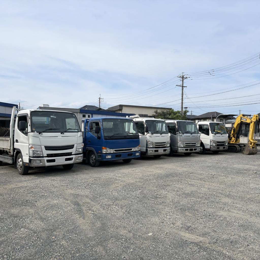 トラック・重機 複数可能